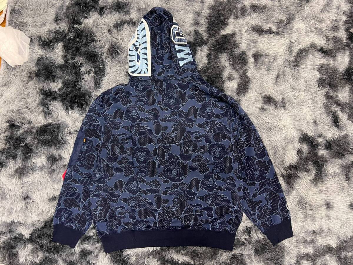 1スター】 新品未使用 Size XL BAPE X ALPHA INDUSTRIES SHARK 1スター】 新品未使用 Size XL BAPE X ALPHA INDUSTRIES SHARK