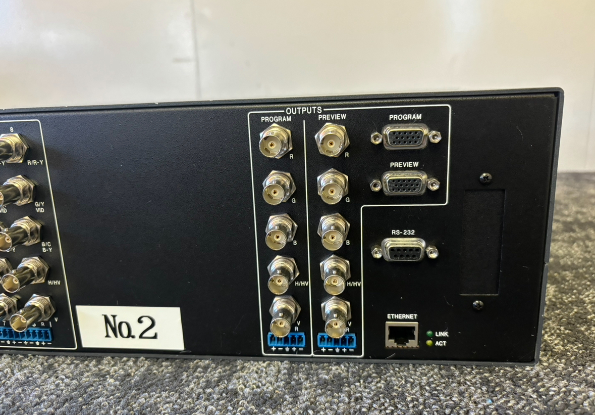  A48 1000円スタート Extron ISS 108 INTEGRATION SEAMLESS SWITCHER_画像6