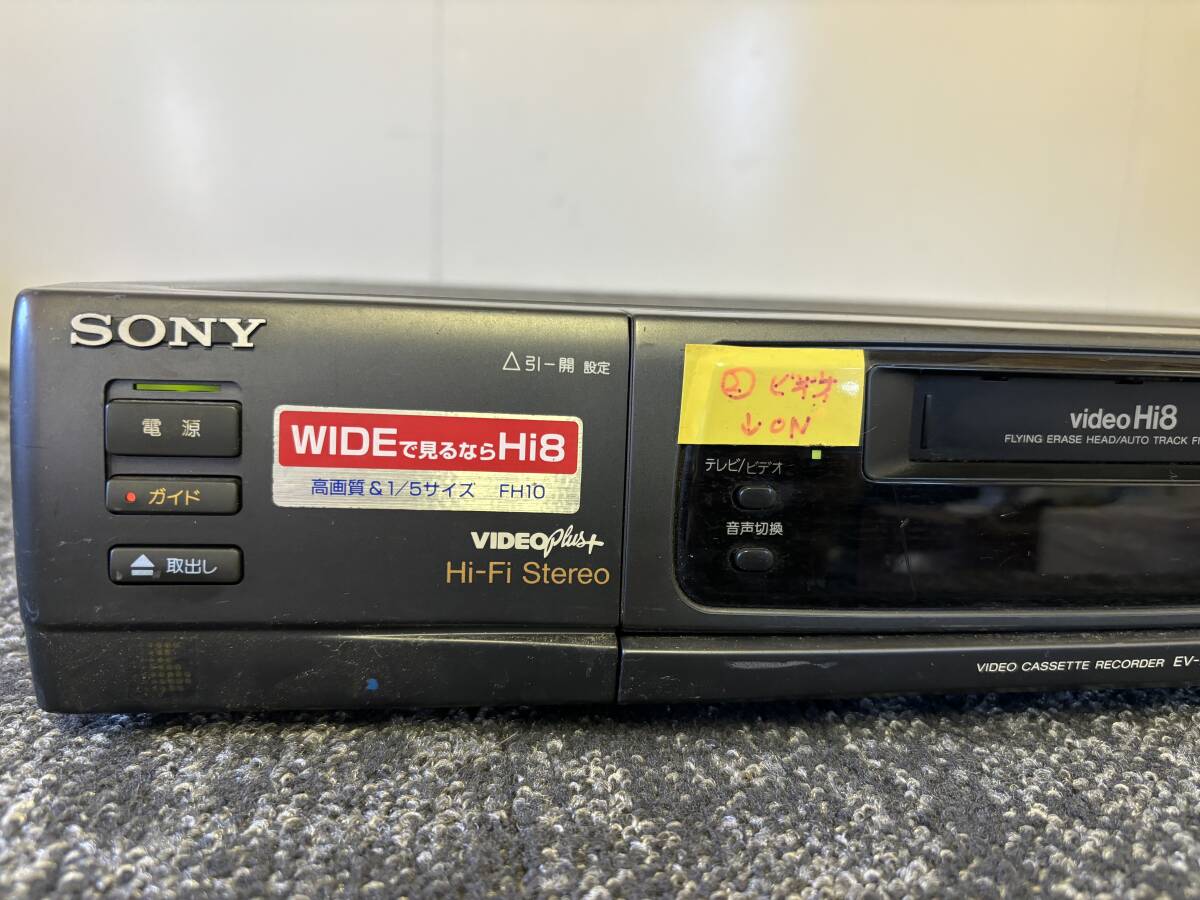 A46 1000円スタート SONY EV-FH10 Hi8 ビデオデッキ 8mm カセット A46 1000円スタート SONY EV-FH10 Hi8 ビデオデッキ 8mm カセット