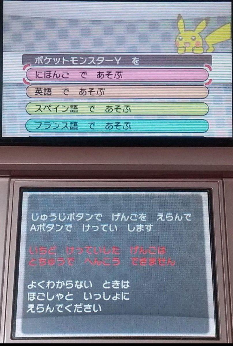 3DS ポケットモンスター X + ポケットモンスター Y セット ポケモン