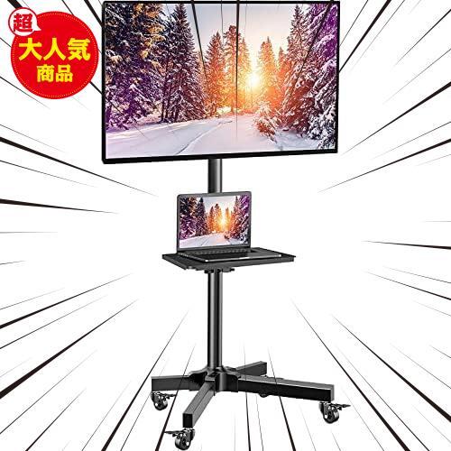 テレビスタンド テレビ台 キャスター付き 壁寄せ ハイタイプ tvスタンド tv stand 23~55型対応 VESA/横100～400mm/縦100～400mm_画像1