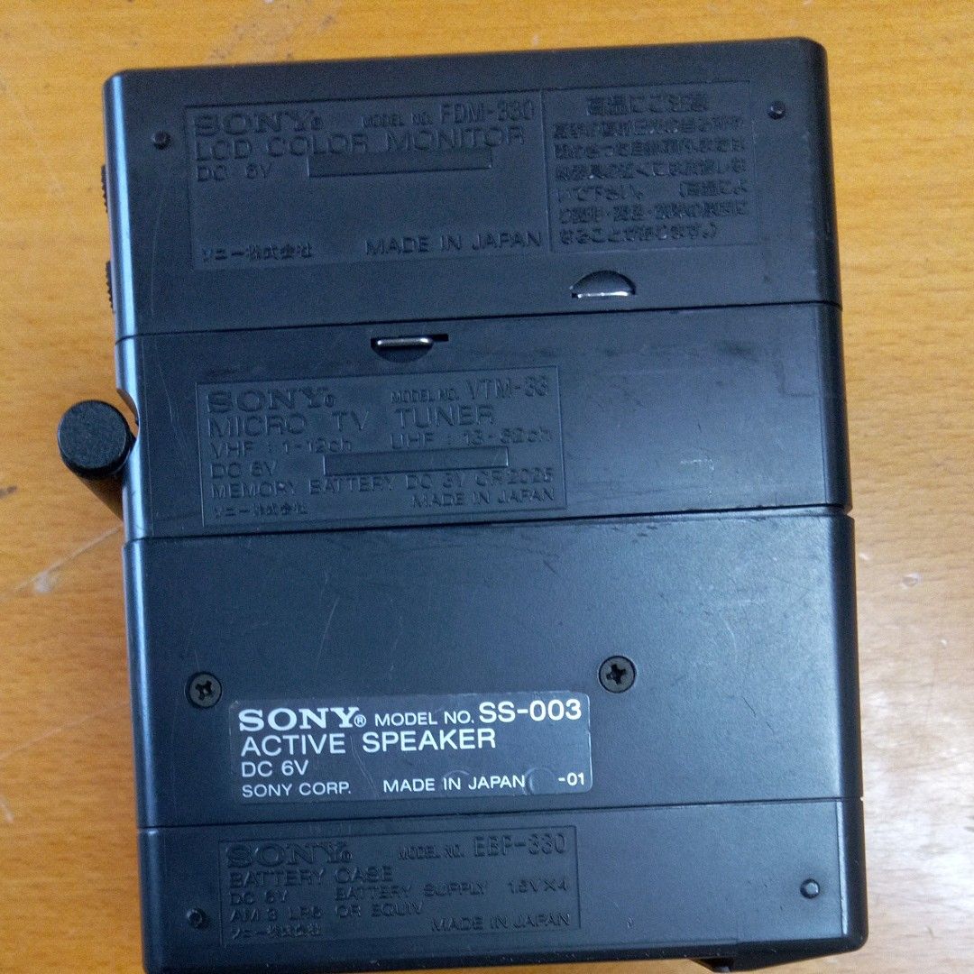 ソニー LCD FDM-330 color watchman TV 昭和レトロ カラーテレビ ソニー LCD FDM-330 color watchman TV 昭和レトロ カラーテレビ
