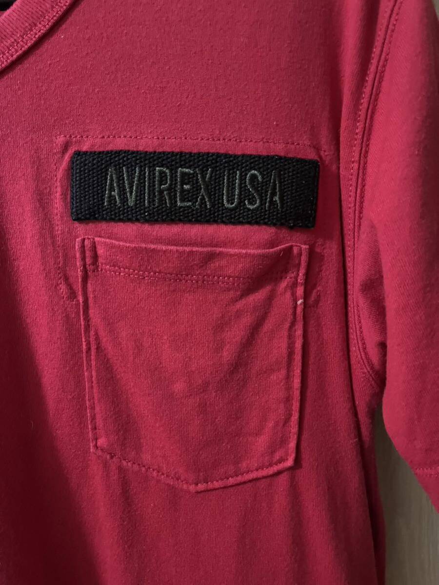 AVIREX ファティーグTシャツ_画像3