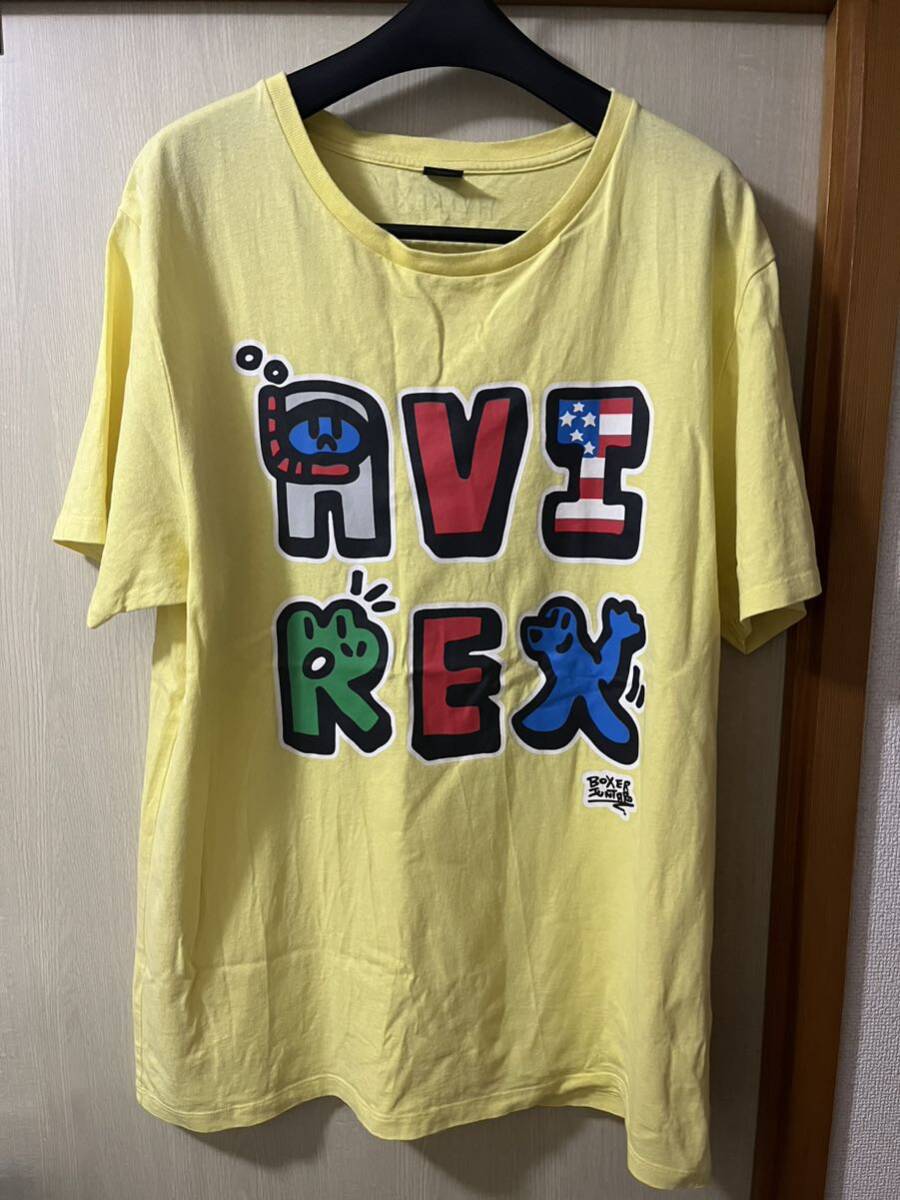『訳有』AVIREX×BOXER JUNTARO Tシャツ_画像1
