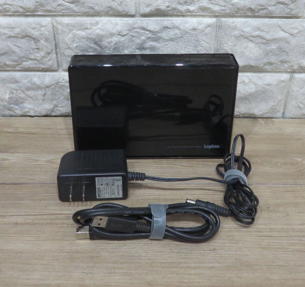 ≪中古品≫Logitec 外付HD 6T LSV-BKN06U3 AC有[t24052020]_画像2