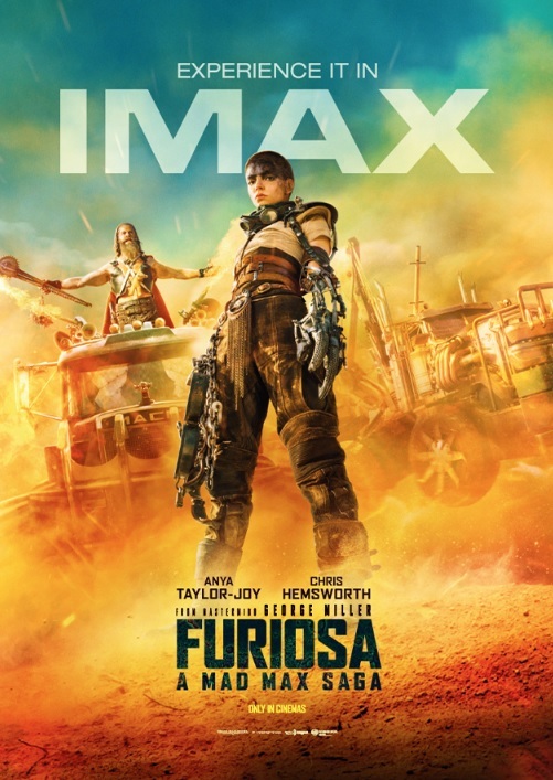 IMAX館 入場者特典★特殊加工 A3 ポスター★『マッドマックス：フュリオサ』★Furiosa: A Mad Max Saga★2024年5月 _画像3