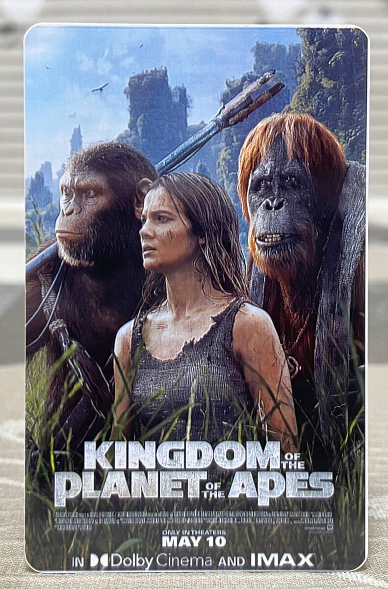 ムビチケ 5枚組 S-2★『猿の惑星／キングダム 』★KINGDOM OF THE PLANET OF THE APES★2024年5月の画像3