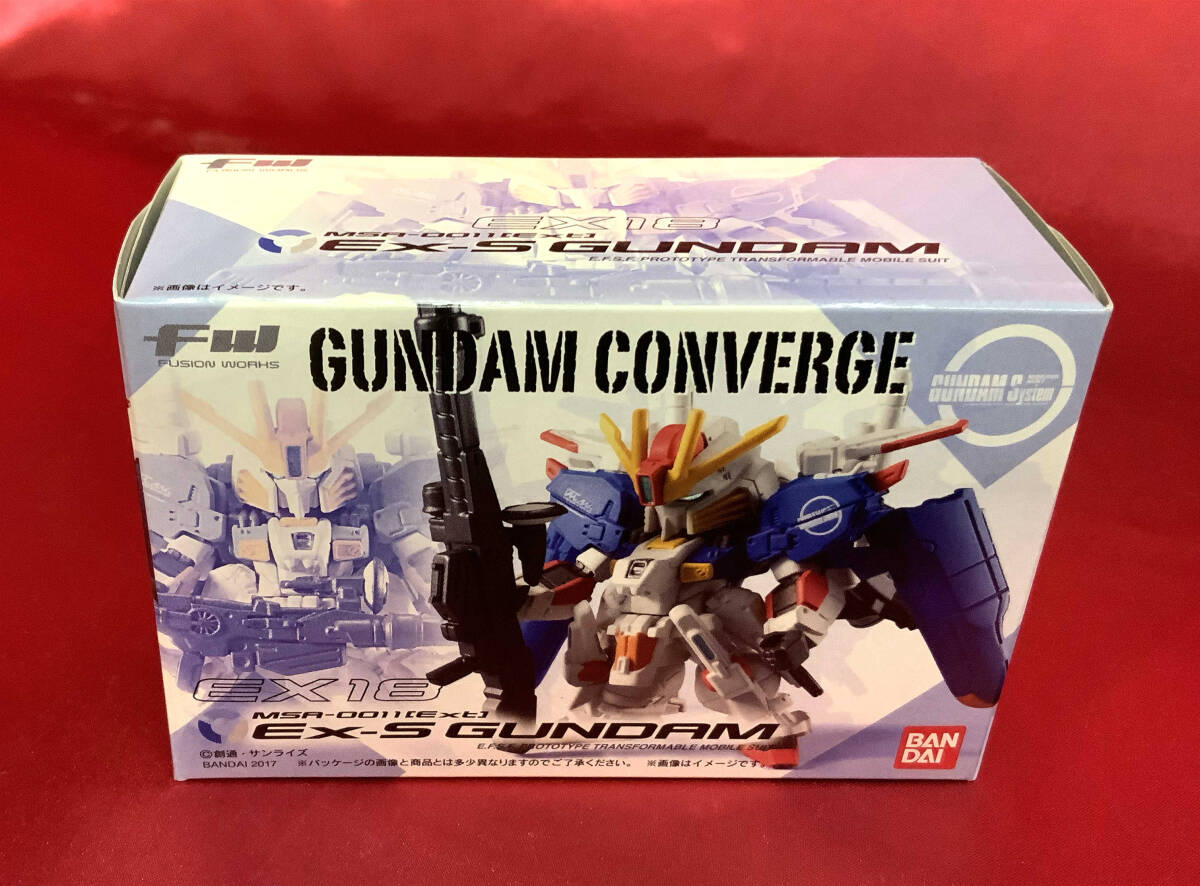 FW GUNDAM CONVERGE EX18 EX-S Gundam ( spec rio ru) Gundam темно синий балка ji нераспечатанный товар 