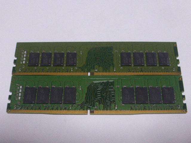 メモリ デスクトップパソコン用 SanMax Micronチップ DDR4-2400 PC4-19200 16GBx2枚 合計32GB 起動確認済みです_画像4
