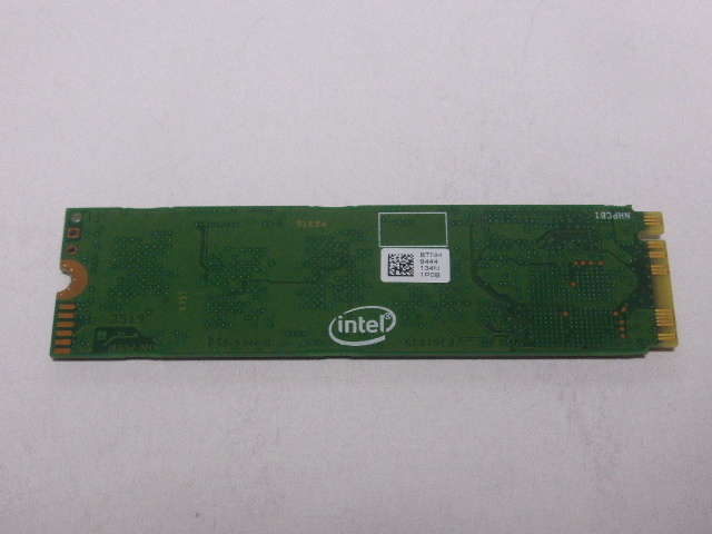 INTEL 660p SSD M.2 NVMe Type2280 Gen 3.0x4 1024GB(1TB) 電源投入回数1353回 使用時間15413時間 正常93% 中古品です SSDPEKNW010T8_画像3