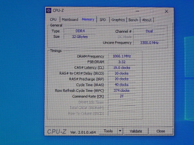 メモリ デスクトップパソコン用 Crucial DDR4-2666 PC4-21300 16GBx2枚 合計32GB 起動確認済みです _画像4