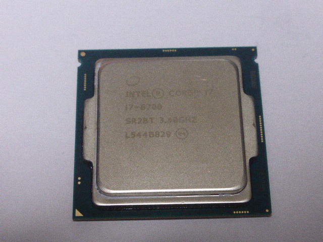 INTEL CPU Core i7 6700 4コア8スレッド 3.40GHZ SR2BT CPUのみ 起動確認済です_画像1