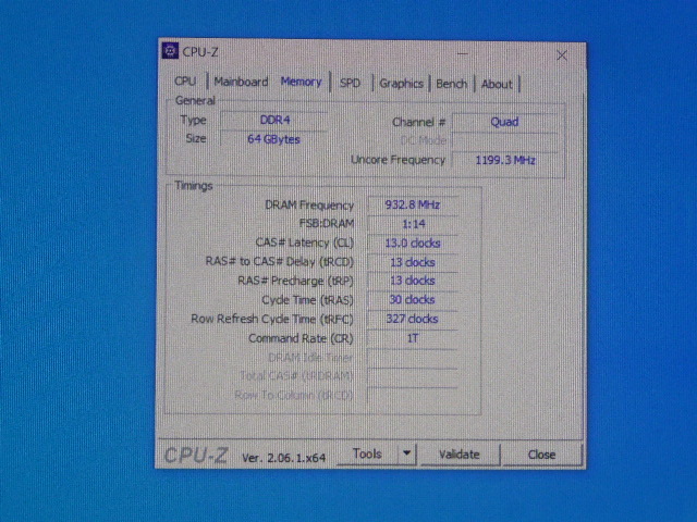 メモリ サーバーパソコン用 Micron DDR4-2933 (PC4-23400) ECC Registered 16GBx4枚 合計64GB 起動確認済です MTA18ASF2G72PZ-2G9E1VI_画像4