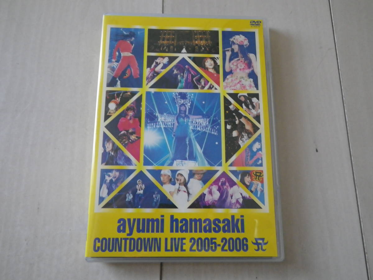 DVD 浜崎あゆみ ayumi hamasaki COUNTDOWN LIVE 2005-2006 カウントダウン ライヴ ライブ evolution HEAVEN Trauma 他 音楽DVD: 126分収録の画像1