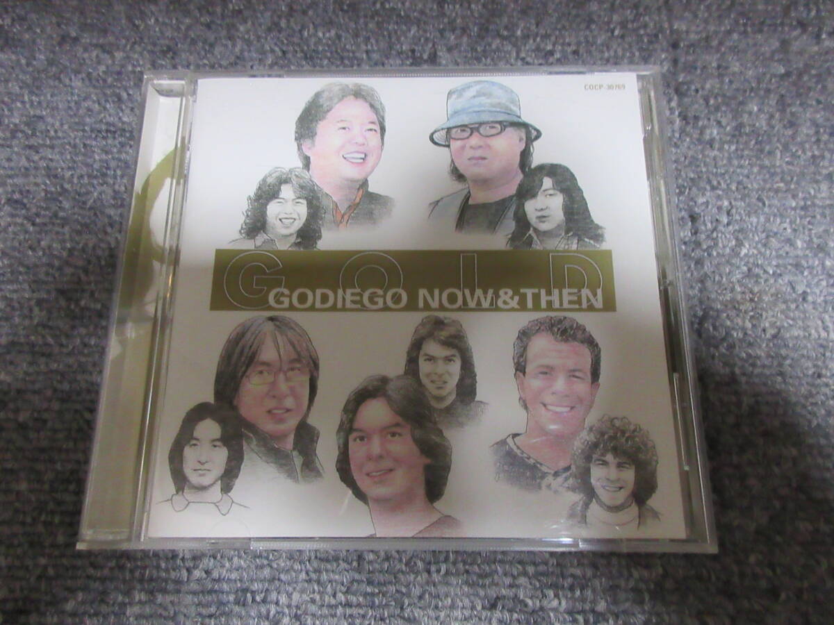 CD ゴダイゴ GOLD NOW＆THEN ベスト盤 BEST 音楽アルバム 銀河鉄道999 ビューティフル・ネーム ガンダーラ 地球を我が手に 他 18曲_画像1