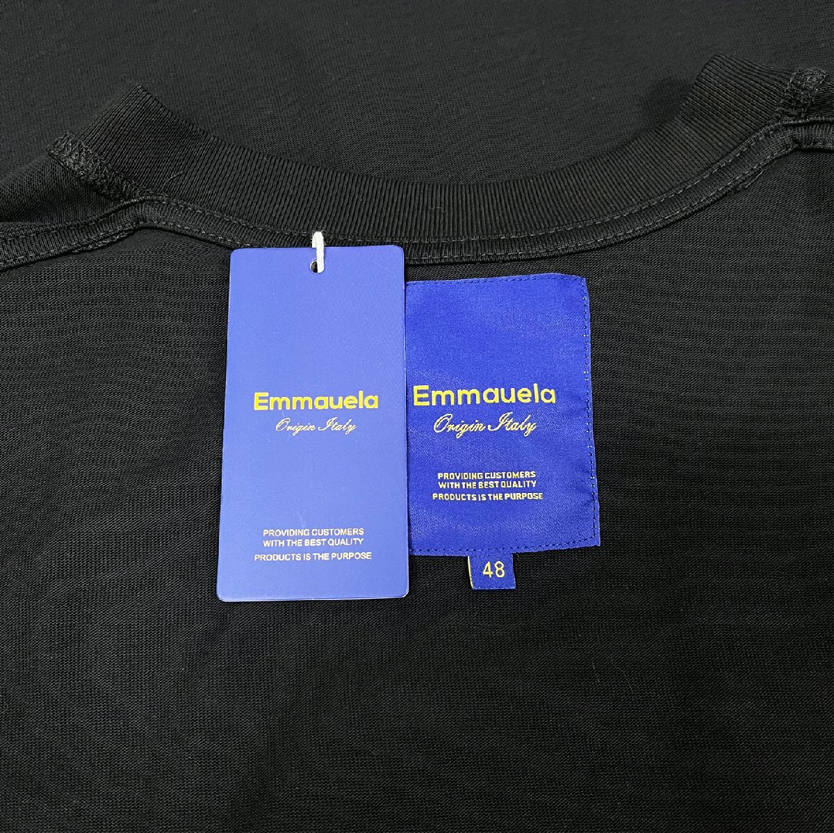 人気・半袖Tシャツ 定価2万◆Emmauela・イタリア・ミラノ発◆高級 快適 速乾 個性 ウサギ柄 トレンド スウェット レジャー 春夏 L/48サイズ_画像8