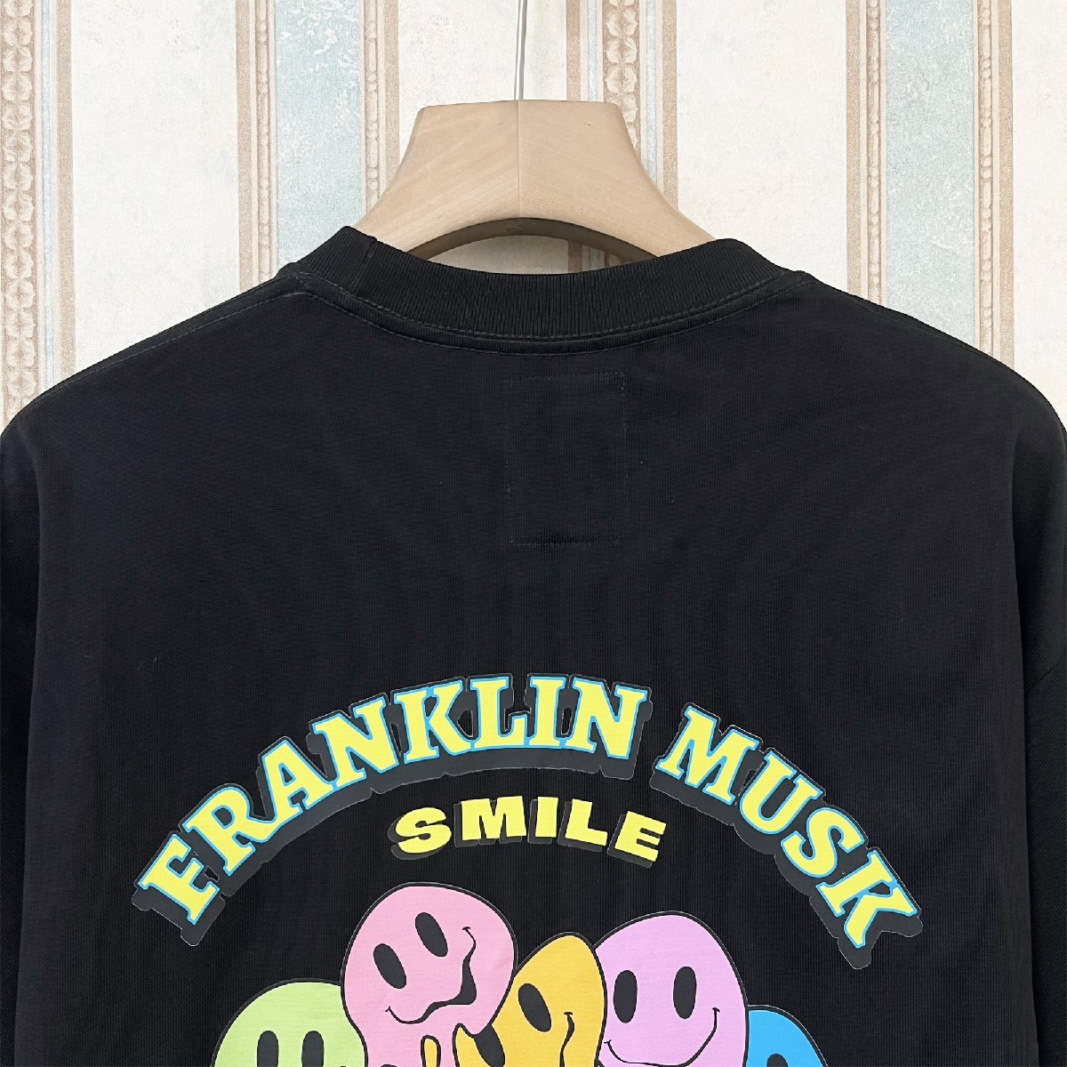 人気 定価2万 FRANKLIN MUSK・アメリカ・ニューヨーク発 半袖Tシャツ 通気 快適 遊び心 個性 トップス カットソー カジュアル 街着 夏 1の画像5