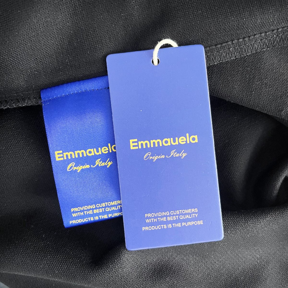 春夏・上下セット 定価6万◆Emmauela・イタリア・ミラノ発◆上質 吸汗速乾 通気 切替 半袖Tシャツ ショートパンツ スポーツ L/48サイズ_画像9