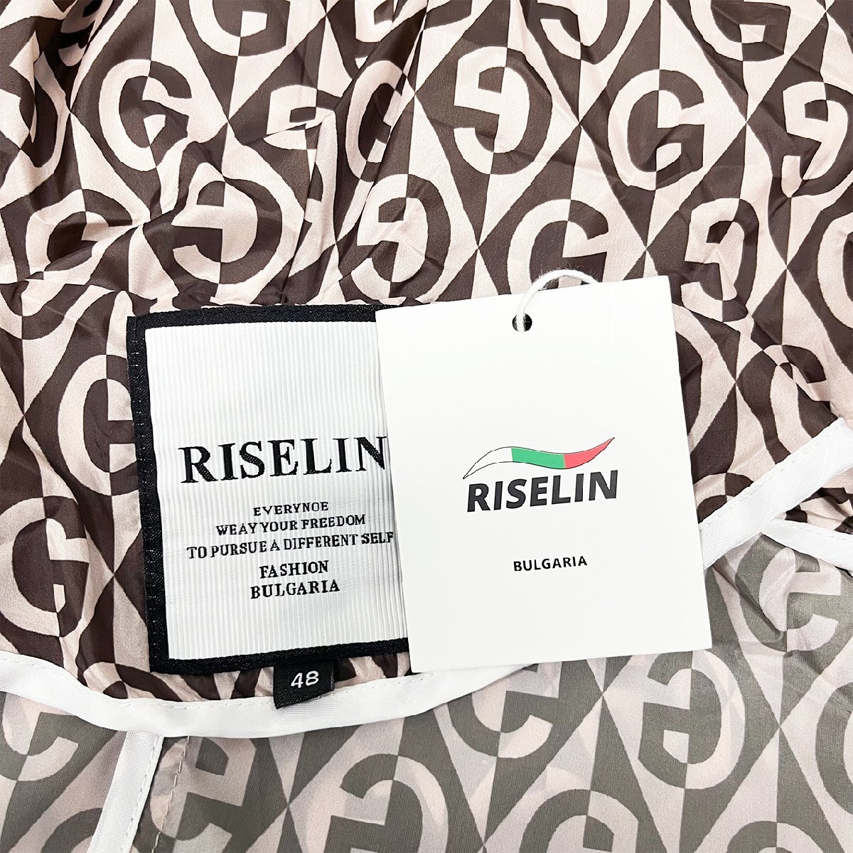 定番ヨーロッパ製※定価5万◆ブルガリア発※RISELIN ジャケット 通気 速乾性 ゆったり 総柄 ライトアウター 日焼け止め アメカジ 2XL/52_画像9