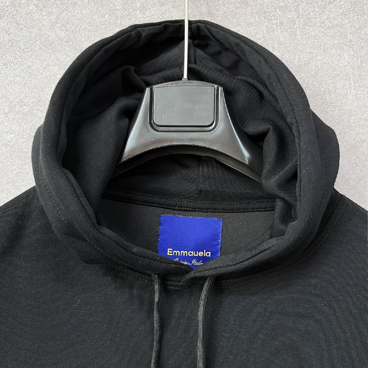  piece .* Parker regular price 4 ten thousand *Emmauela* Italy * milano departure * comfortable heat insulation soft robot playing heart hand .. manner cut and sewn sweat L/48 size 