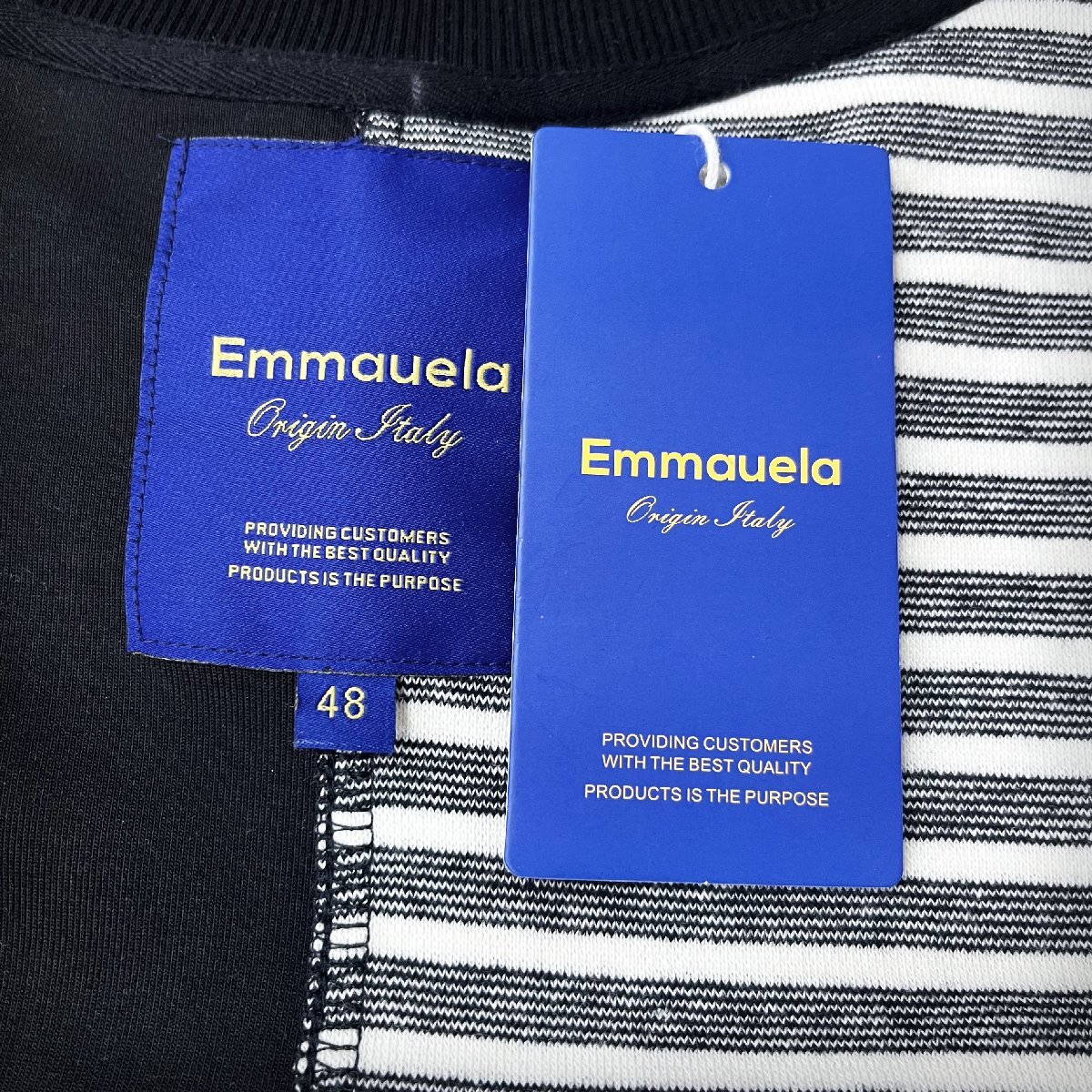 ** new work * sweatshirt regular price 3 ten thousand *Emmauela* Italy * milano departure * cotton on goods .. piece . soft sweat Parker leisure XL/50