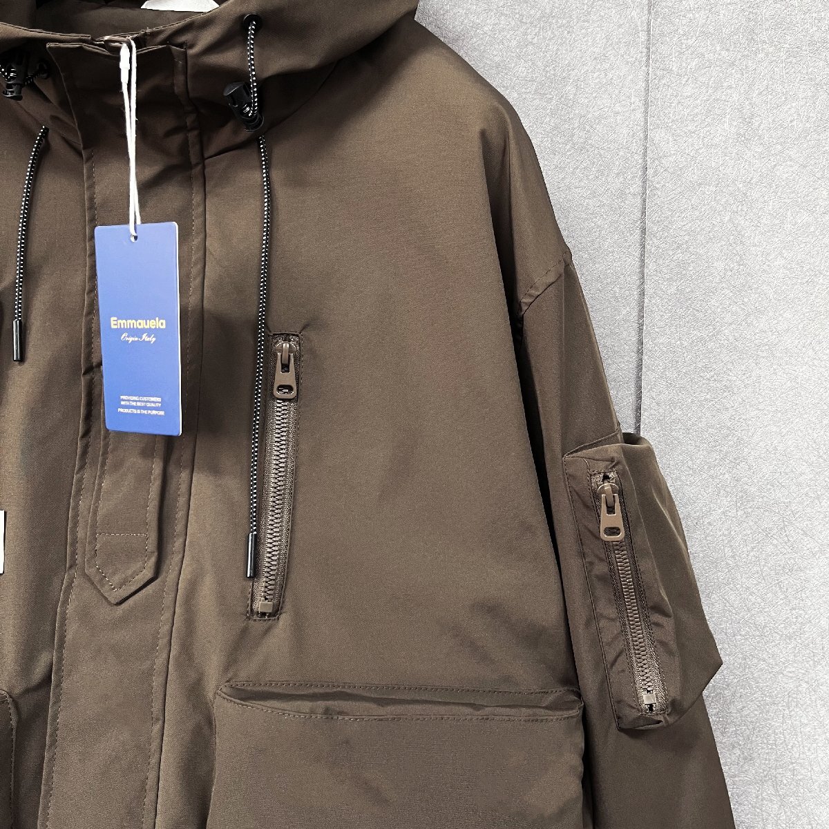  standard * mountain parka regular price 6 ten thousand *Emmauela* Italy * milano departure * high class functionality speed . plain protection against cold . manner outdoor outer men's M/46