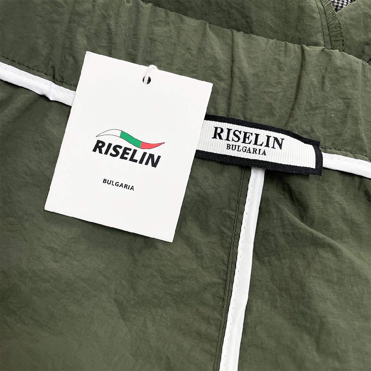 人気ヨーロッパ製※定価3万◆ブルガリア発※RISELIN ショートパンツ 薄手 ゆったり 速乾 バックルベルト付き カーゴパンツ 春夏 L/48_画像9