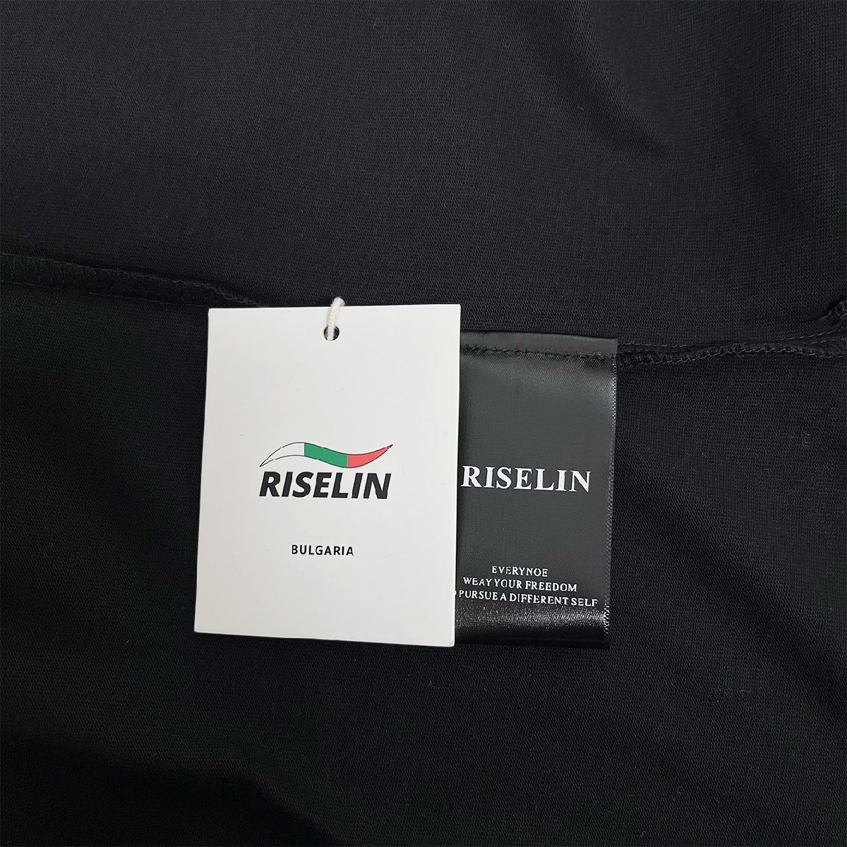 人気ヨーロッパ製※定価2万◆ブルガリア発※RISELIN 半袖Tシャツ 上品 綿100％ 通気 快適 個性 ピエロ 遊び心 アメカジ カットソー M/46_画像9