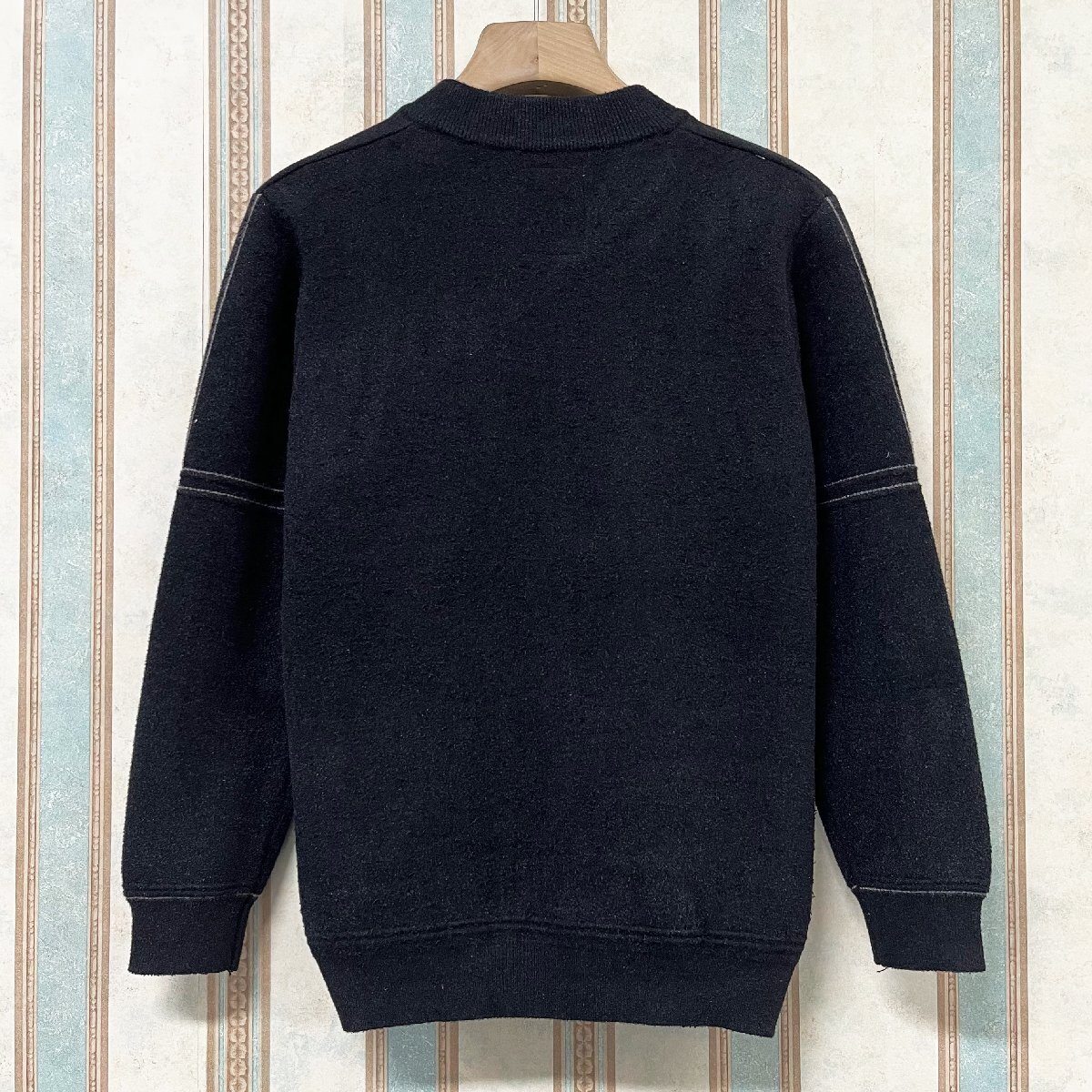  standard regular price 6 ten thousand FRANKLIN MUSK* America * New York departure blouson knitted gorgeous cashmere / mink . plain cardigan simple man and woman use 2