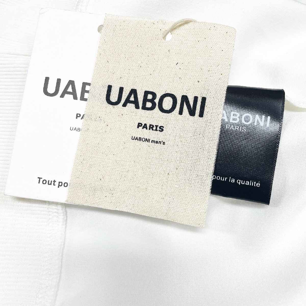 個性EU製＆定価4万◆UABONI*Paris*トレーナー*ユアボニ*パリ発◆上品コットン 個性 快適 ウサギ スウェット プルオーバー 秋冬 L/48サイズ_画像9