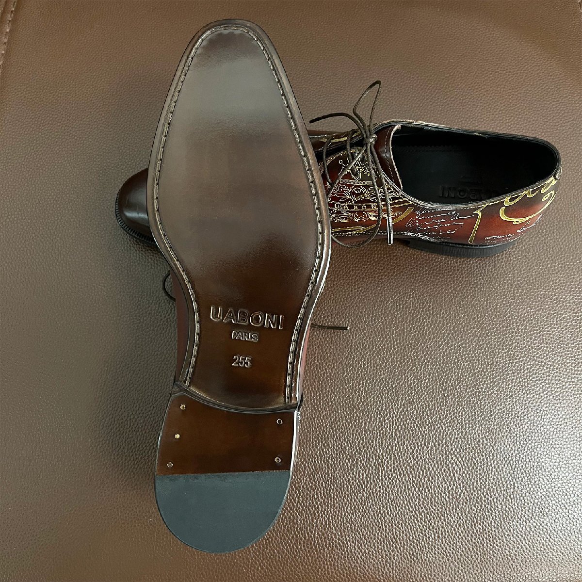 ..EU made regular price 28 ten thousand special order limited goods *UABONI* business shoes *yuaboni* hand made handmade hand . leather original leather commuting formal gentleman 25.5.