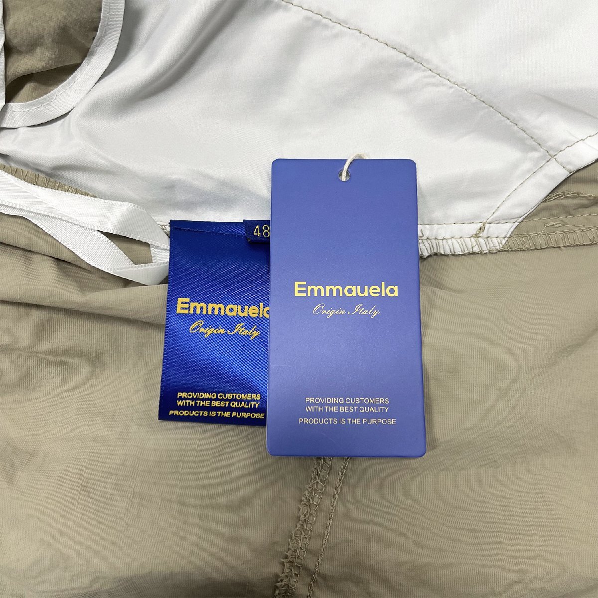 個性・ショートパンツ 定価3万◆Emmauela・イタリア・ミラノ発◆薄手 速乾 通気 お洒落 ハーフパンツ アウトドア ランニング メンズ L/48_画像10