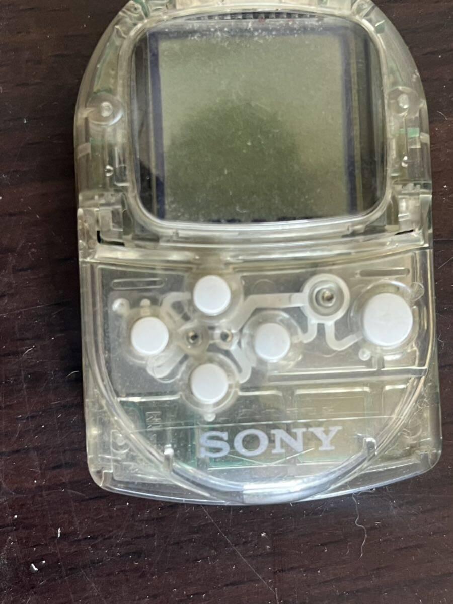  Junk Sony PocketStation clear 