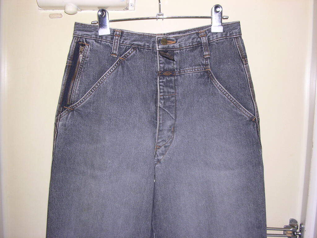 90s Мали te franc sowa Jill bo-MARITHE FRANCOIS GIRBAUDwoshu обработка черный Denim брюки vintage old дизайн Buggy джинсы 