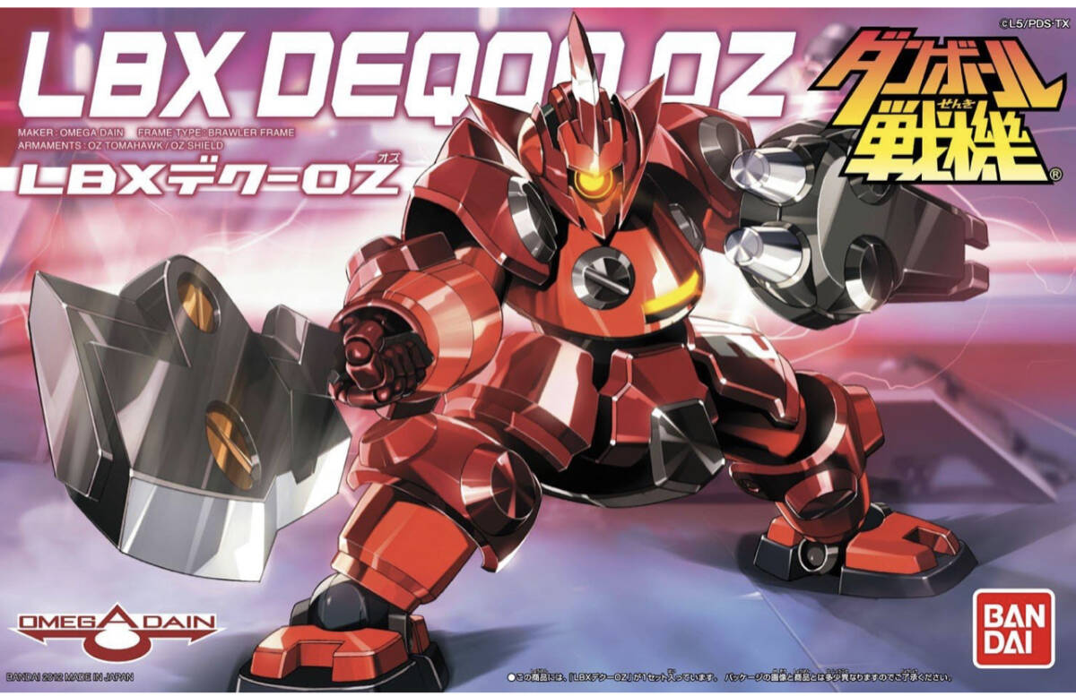 ダンボール戦機 ハイパーファンクション LBX オーディン 未組立