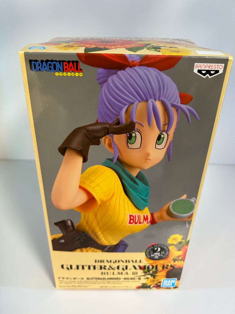 【新品未開封】ドラゴンボール　glitter&glamours bulma Ⅲ ブルマ Bカラー dragonball フィギュア