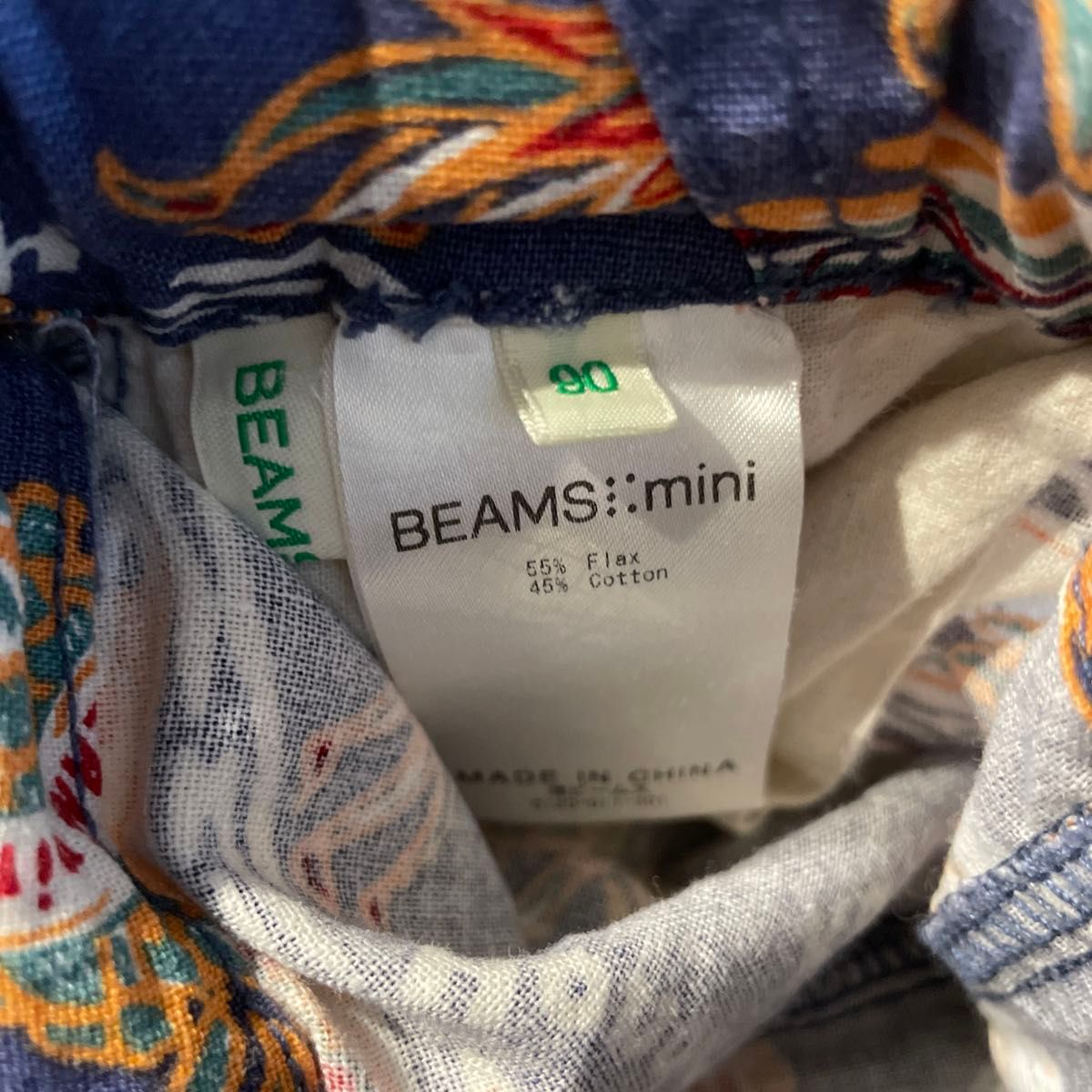 BEAMS mini サイズ90 ハーフパンツ