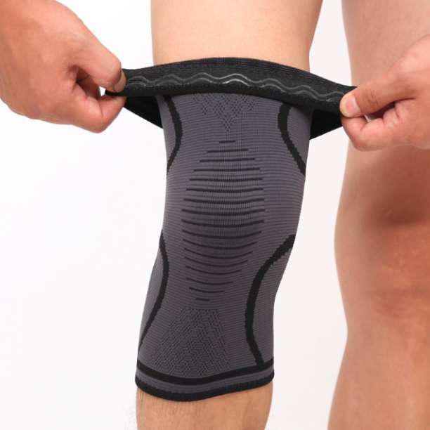  колени опора 2 листов ввод спорт колено обезболивающее M размер чёрный черный 