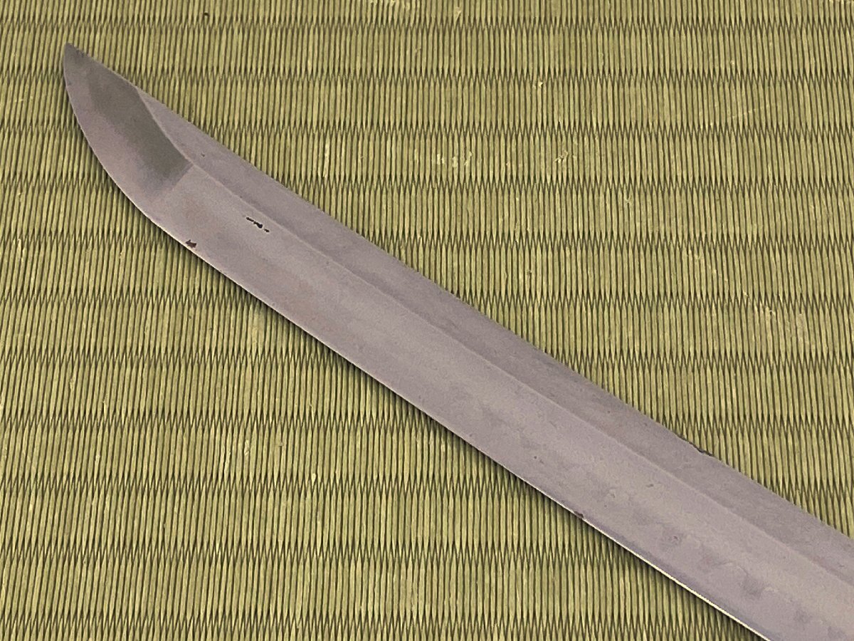 武具 刀 肥前國近江守忠吉 68.4cm 互の目 白鞘 日本刀 刀剣 骨董品 美術品 1361tbfyN_画像3