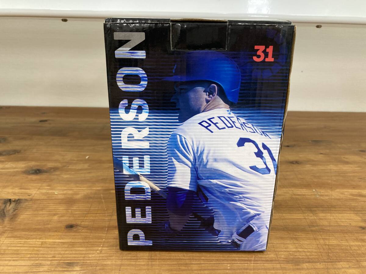 b60 バブルヘッド ボブルヘッド JOC PEDERSON ジョク ピーターソン DODGERS ドジャーズ フィギュア ※中古 箱傷など有_画像3