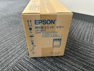 Ua100 ② EPSON 感光体ユニット カラー LPC3K17 純正品 未使用品 箱汚れヘコミ有 長期保管品の画像3