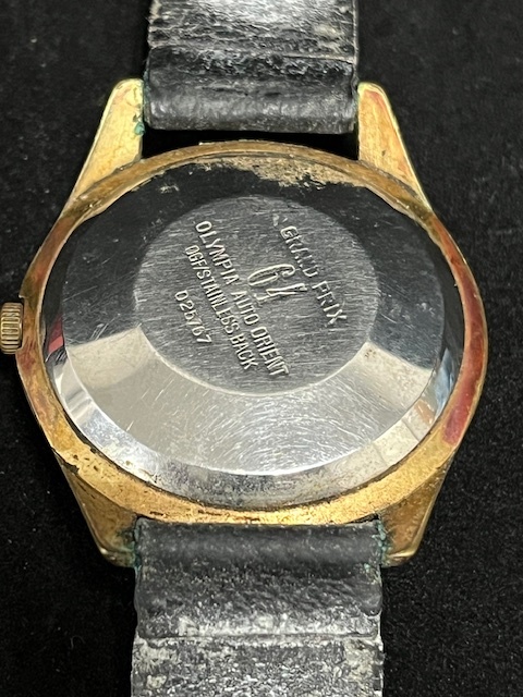 腕時計 GRAND PRIX ALMIGHTY 64 TRIOSTAT 自動巻き 部品取り パーツ U653_画像4
