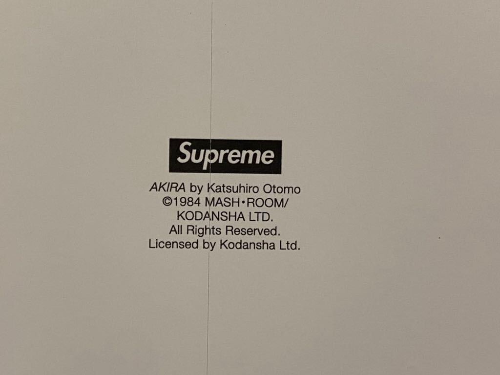 シュプリーム × アキラ ステッカー 3枚セット SUPREME AKIRA neo tokyo pill arm Box Logo Supreme Akira t ロゴ ステッカーセット 
