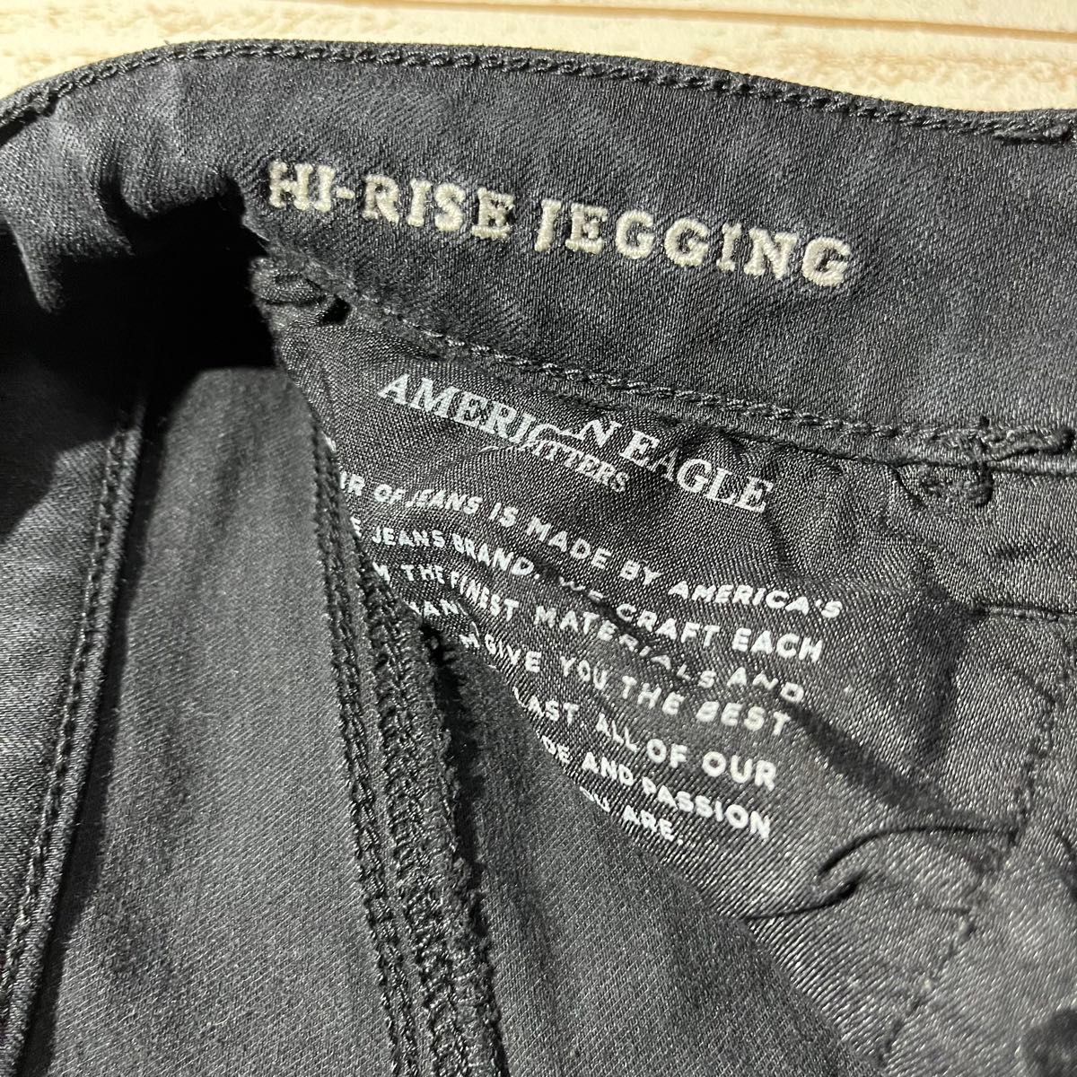 【AMERICAN EAGLE】アメリカンイーグル HI-RISE JEGGING ジェギング US 4 REGULAR