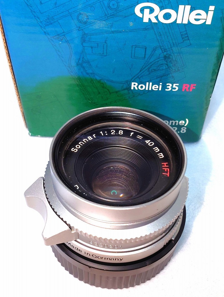 Rollei 35RF Carl Zeiss Sonnar 40mm f/2.8 シルバー 中古の画像4
