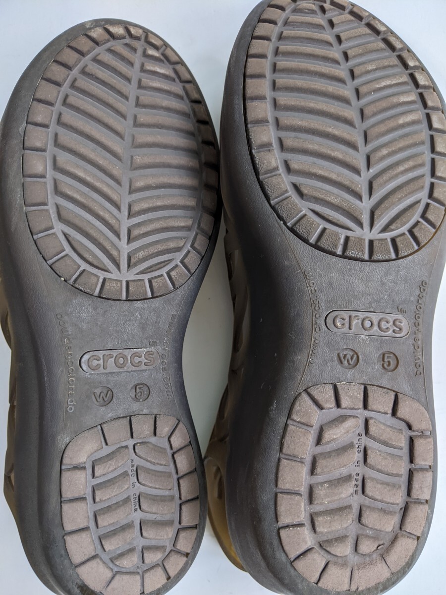USED CROCS Crocs сандалии W5