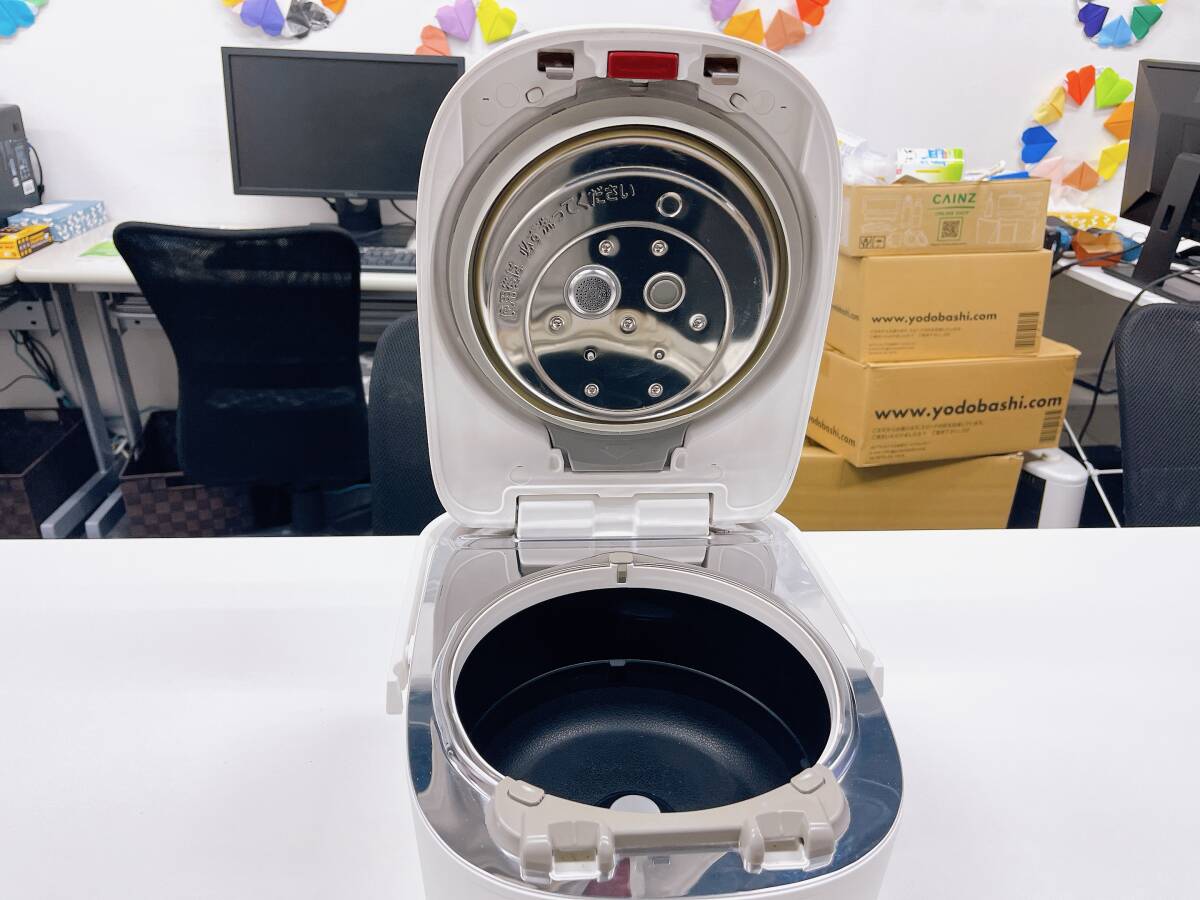 SR-MPW101 W パナソニック Panasonic 可変圧力IHジャー 炊飯器 (5.5合炊き)　2022年製 通電確認済み 動作品（ス155）_画像7