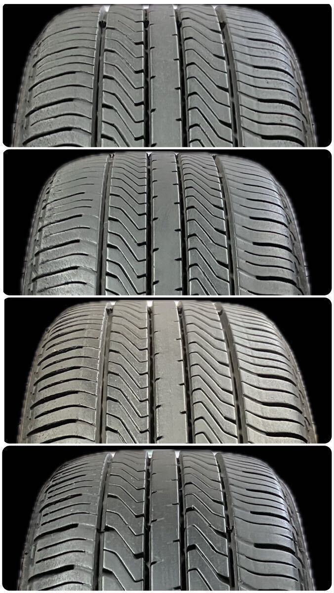 2020年製タイヤ付 ハヤシ 165/55R14 5J+42 4穴 PCD100 14インチ アルミ ホイール 4H ピッチ100 レーシング ストリート STF Hayashi Street_画像3