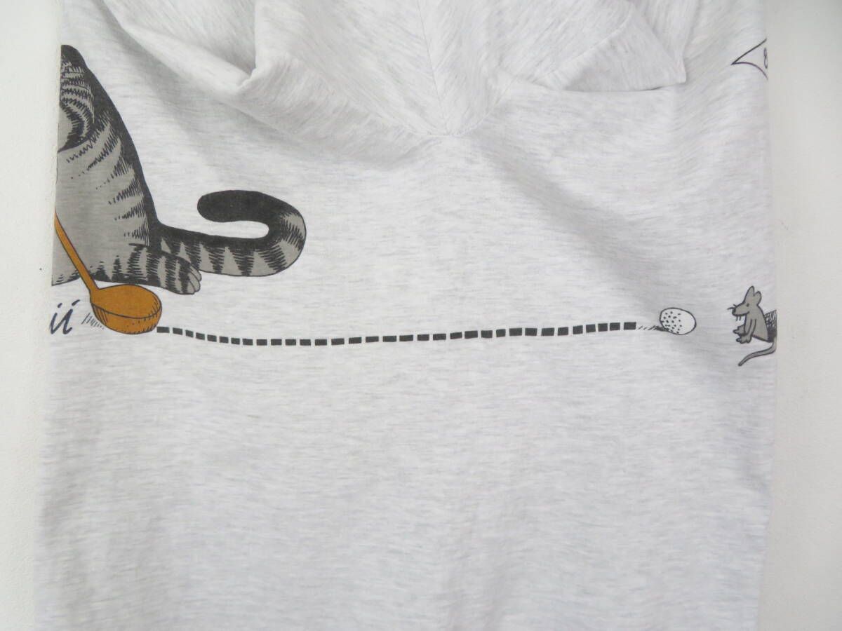 80s 90s クレイジーシャツ クリバンキャット USA製 Tシャツ L 80s 90s クレイジーシャツ クリバンキャット USA製 Tシャツ L