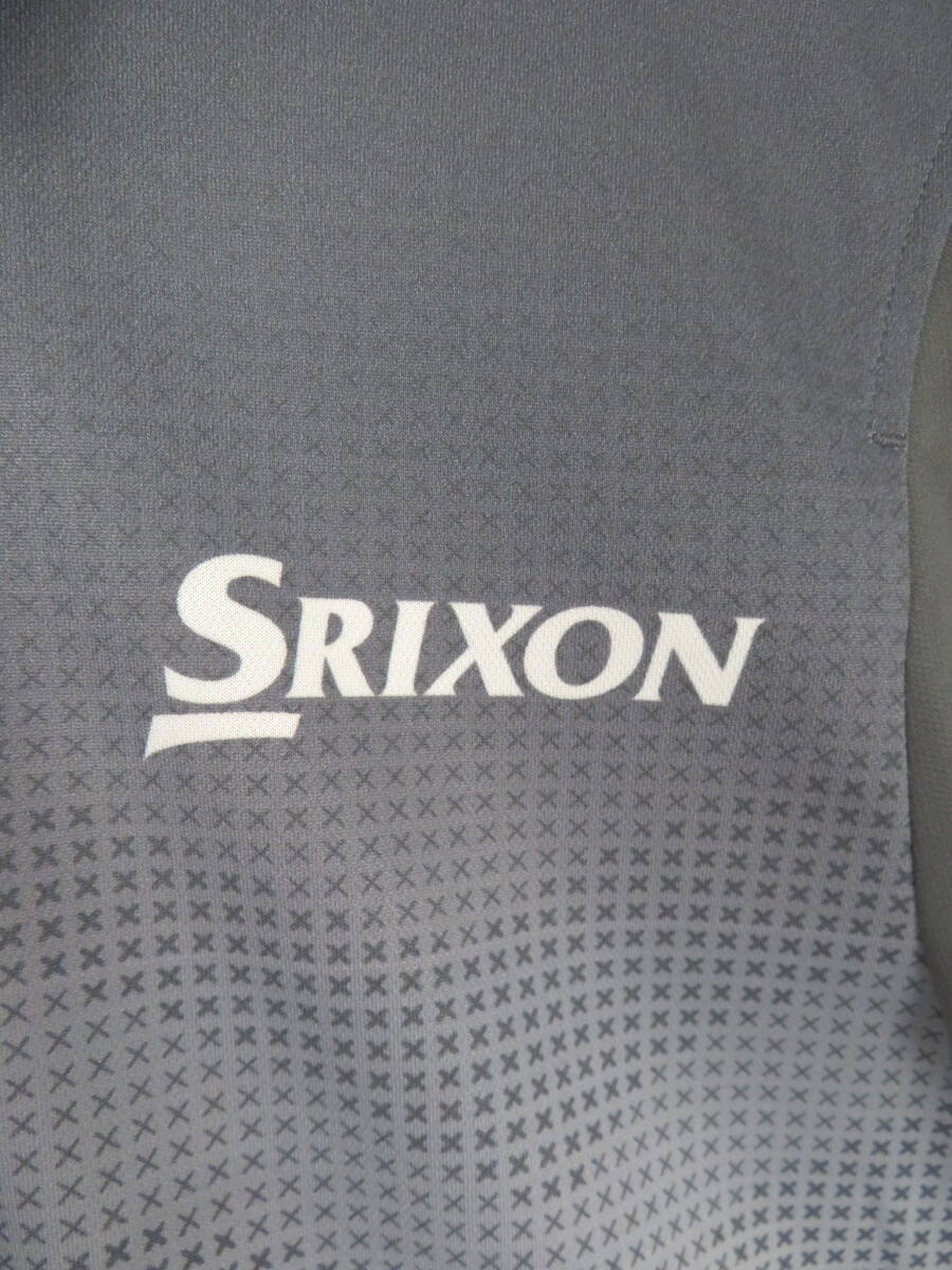 スリクソン バイ デサント ★ ストレッチ ポロシャツ M SRIXON by DESCENTE ゴルフウェア メンズ グラデーション 速乾 松山英樹スポンサー_画像5